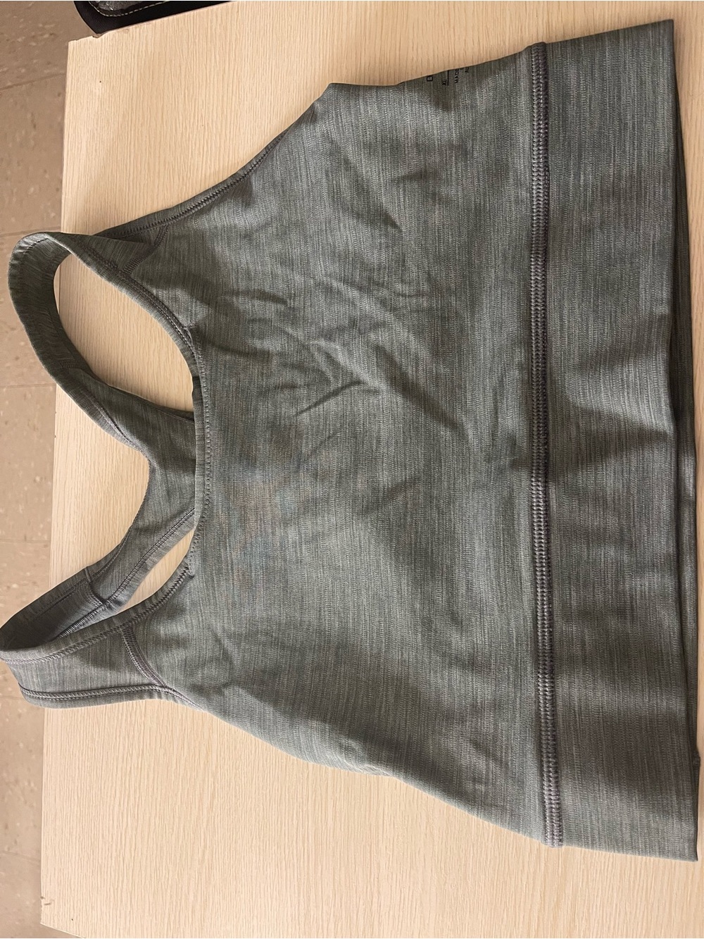 Nike Olive Green Seamless Sports Bra